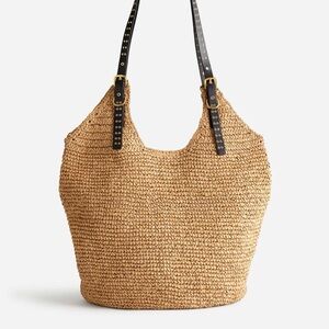 NWT Madewell The Straw Slouch Tote